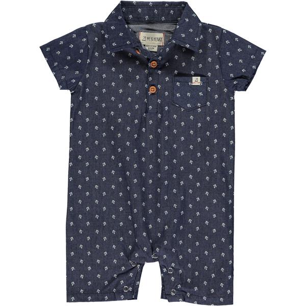 MAUI Romper - Chambray Anchor
