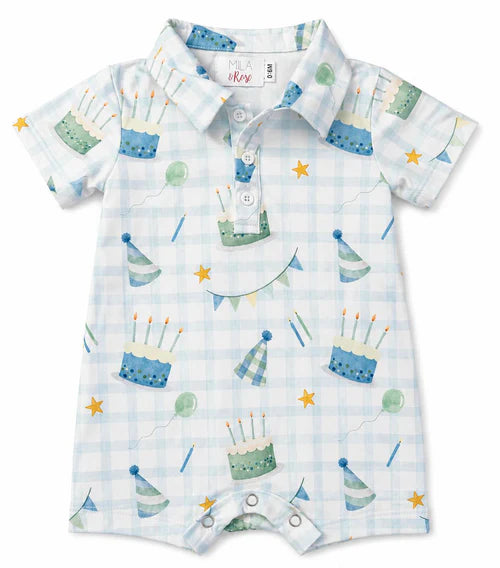 Birthday Magic Polo Romper