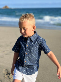 MAUI Shirt - Chambray Anchor