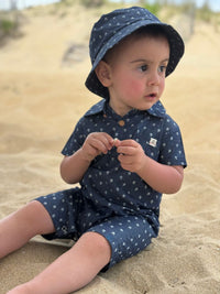 MAUI Romper - Chambray Anchor