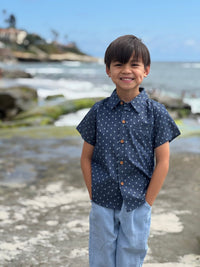 MAUI Shirt - Chambray Anchor