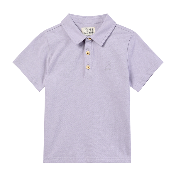 Lilac Pique-Polo