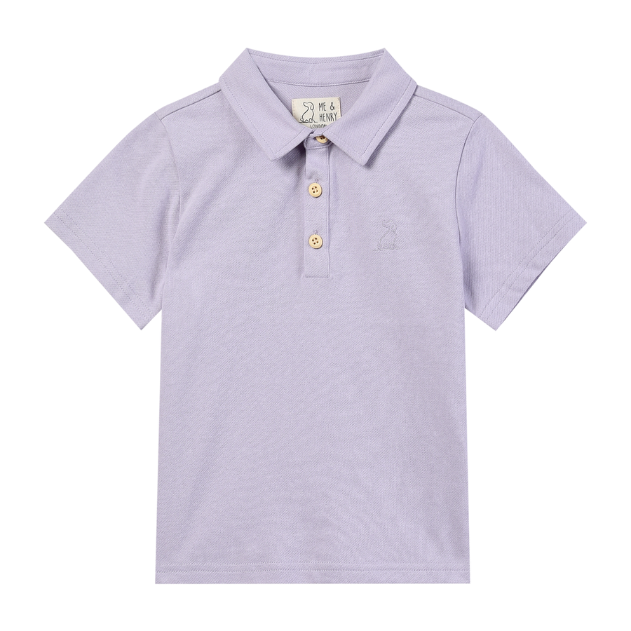 Lilac Pique-Polo