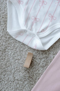 Bodysuit & Pants Set - Pink Ribbon Collection (2-Piece)