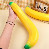 18 inch jumbo squishy banana toy, view 3