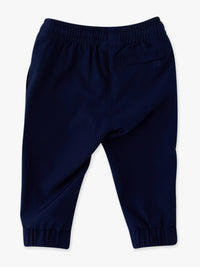 Boys Dark Navy Stretch Performance Jogger Pants, view 10