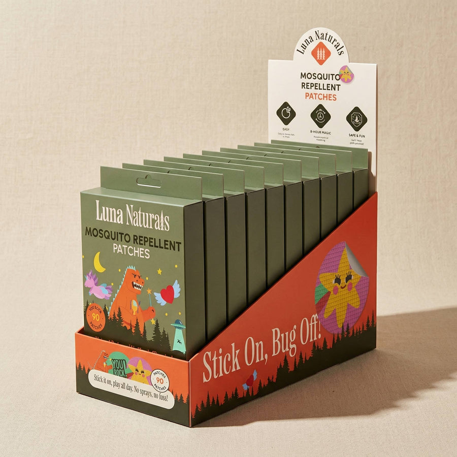 Luna Naturals kids mosquito repellent patches at KH Baby
