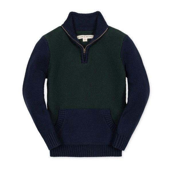 Organic Half Zip Kanga Sweater