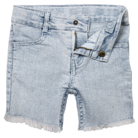 BinkyBro Waco denim shorts in washed finish for boys from KH Baby in Port Neches, Texas