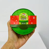 Glow-in-the-Dark Green Holiday Grinch Dumpling Squishy Toy