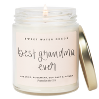 Best Grandma Ever 9 oz soy candle, view 2