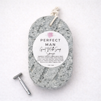 Goat’s Milk Soap Infused Sponge- The Perfect Man Scented
