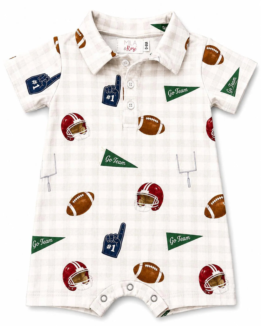 Friday Night Lights Polo Romper