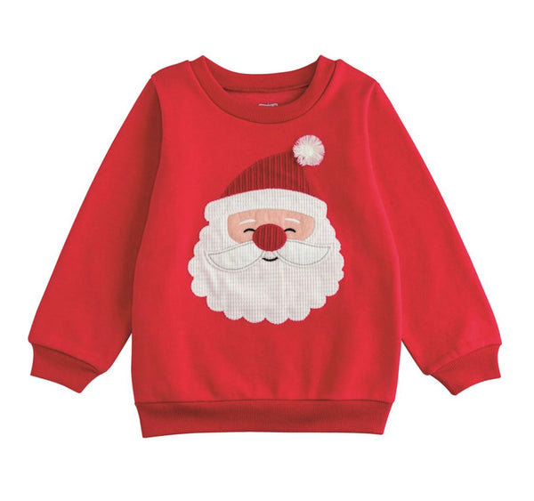 Applique Santa Sweatshirt