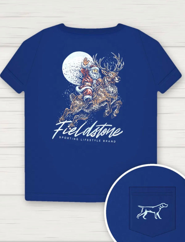 Buck Wild Santa Tee