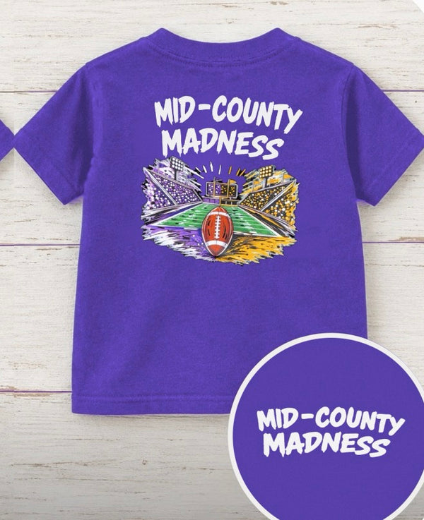 Mid-County Stadium Tee - Purple