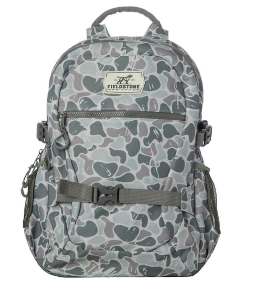 Marsh Camo kids backpack padded straps - KH Baby