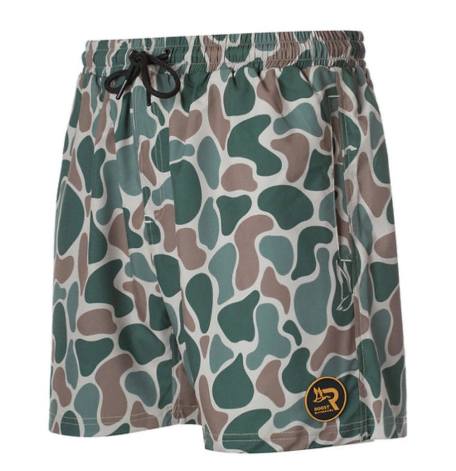Roost Camo Active Shorts