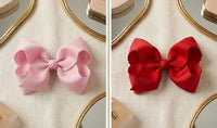 Monotone Moonstitch King Bow ivory color baby girl