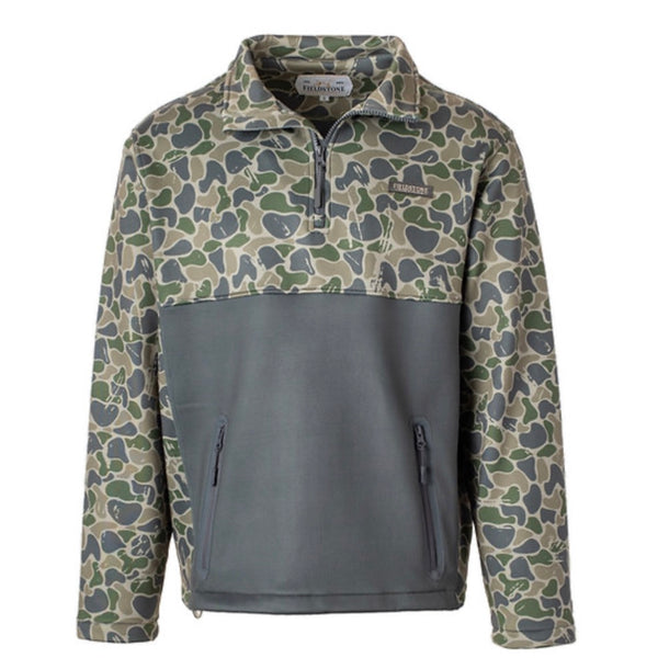 Backwoods Camo Quarter Zip Fleece