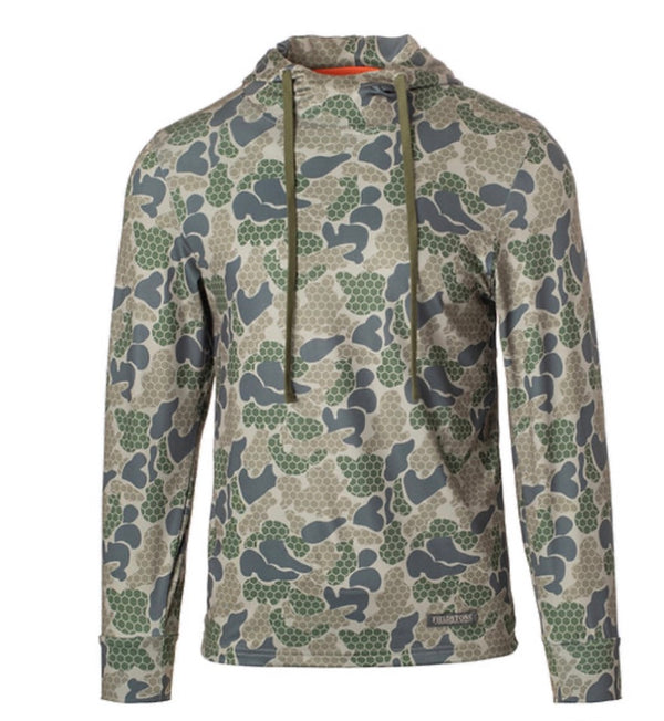Fieldstone Backwoods hex camo hoodie for boys, KH Baby