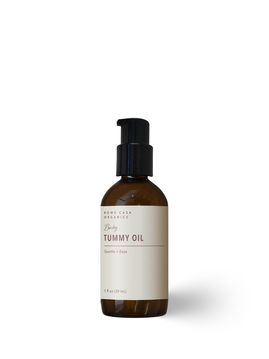 Rowe Casa Organics Baby Tummy Oil, 1 oz, at KH Baby in Port Neches, Texas
