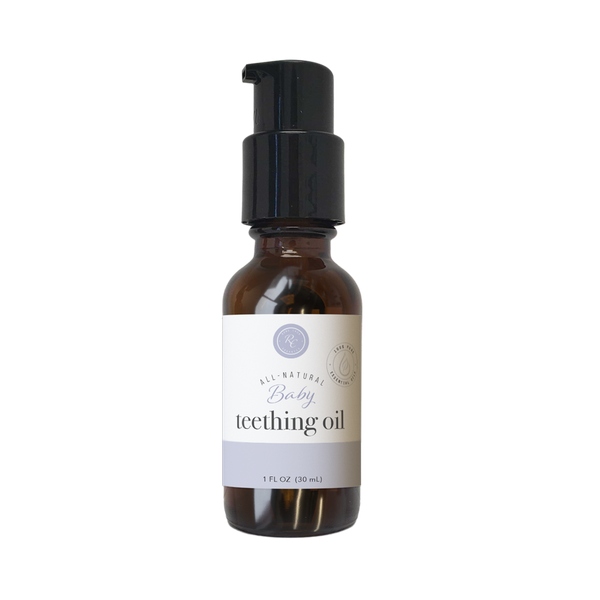 Rowe Casa Organics Baby Teething Oil, 1 oz, at KH Baby in Port Neches, Texas