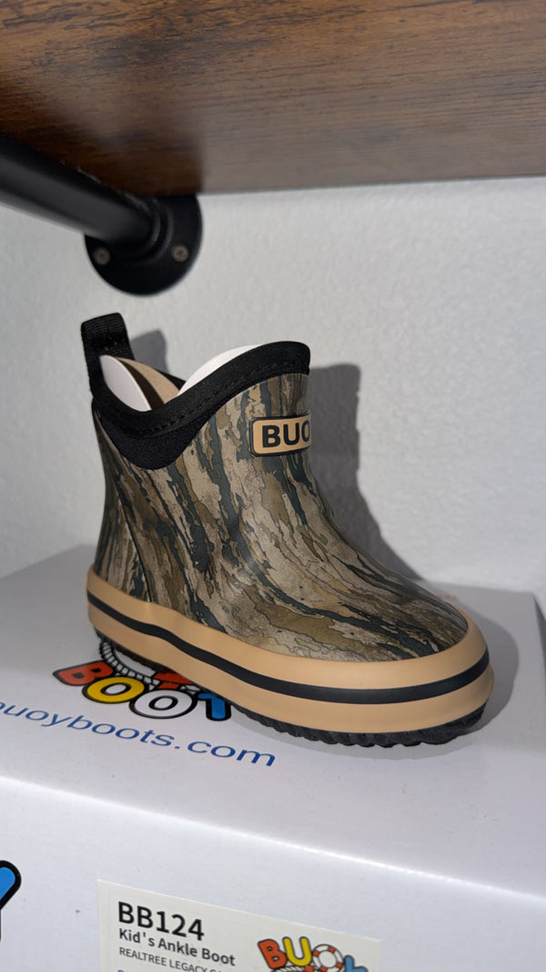 Real Tree Legacy camo ankle boots for kids from KH Baby in Port Neches, Texas