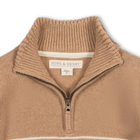Organic Half Zip Sweater