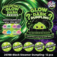 Glow in the Dark Mystery Dumpling Squishy