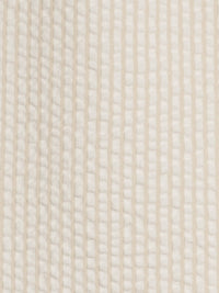 Mato Seersucker Collared Romper - Dune Stripe