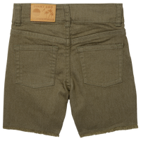 BinkyBro Waco denim shorts in army green, view 3