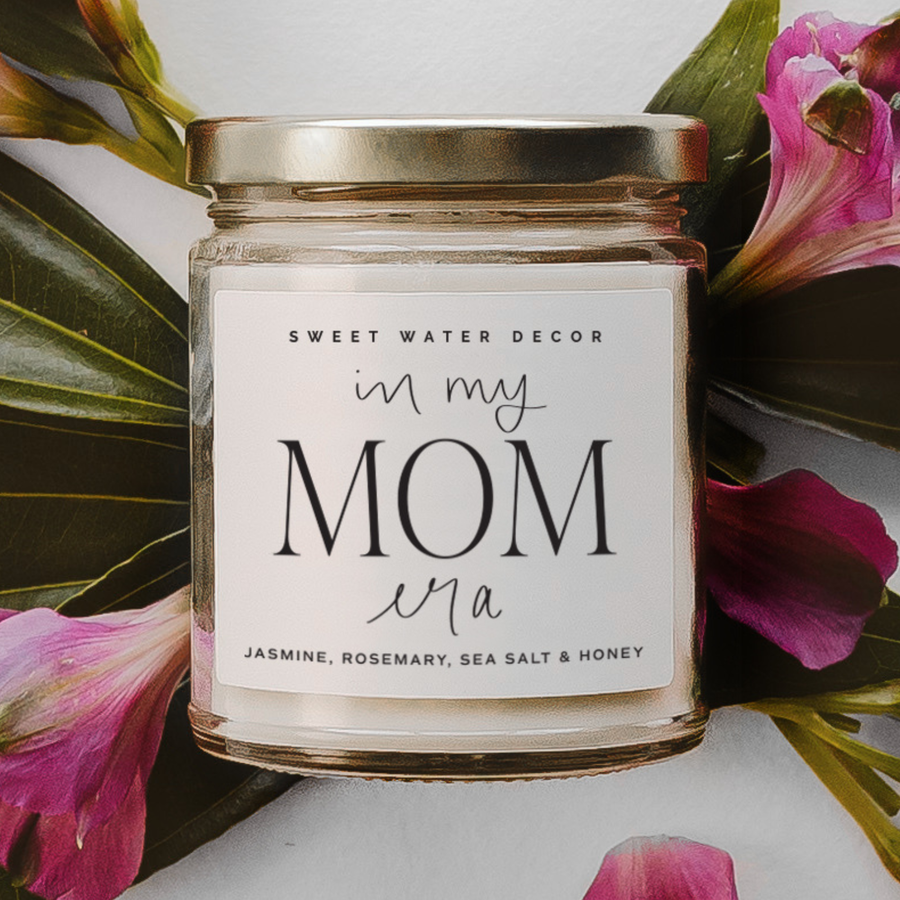 In My Mom Era 9 oz soy candle gift for mom from KH Baby in Port Neches, Texas