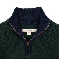 Organic Half Zip Kanga Sweater