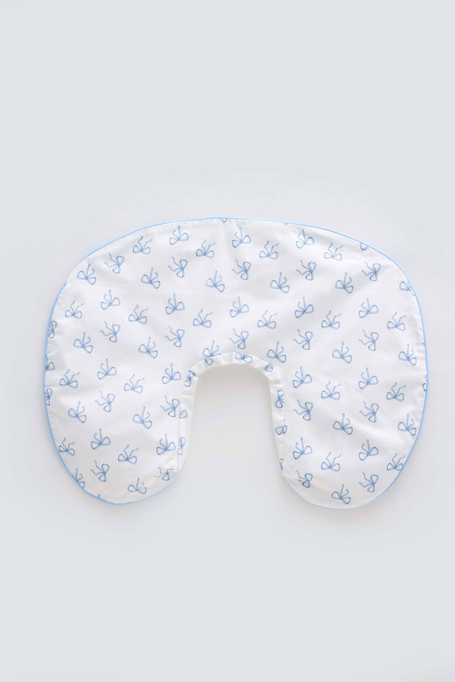 Nursing Pillow Case - Ribbon / Blue