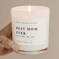 Best Mom Ever 11 oz soy candle, view 2
