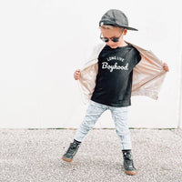 Long Live Boyhood boys graphic tee, view 2