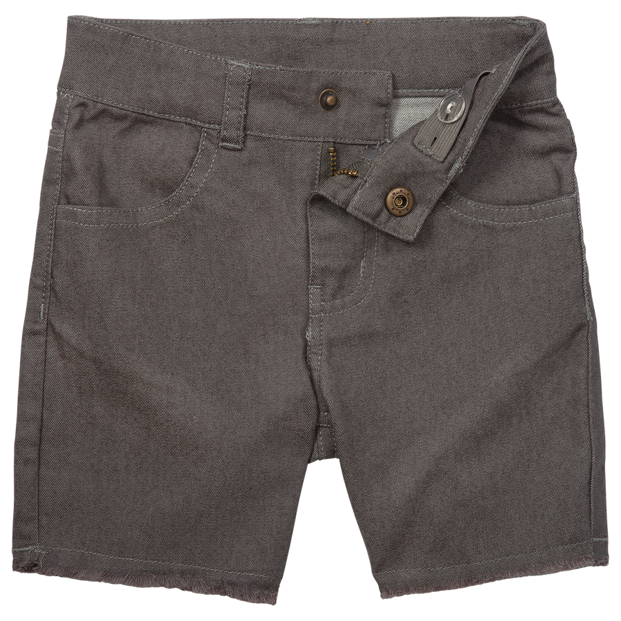 BinkyBro Waco denim shorts in grey for boys from KH Baby in Port Neches, Texas